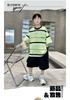 Children's Summer Sports Set 2026 New Fashionable and Handsome Short Sleeved Summer Clothes for Middle Aged Children, Boys and Students