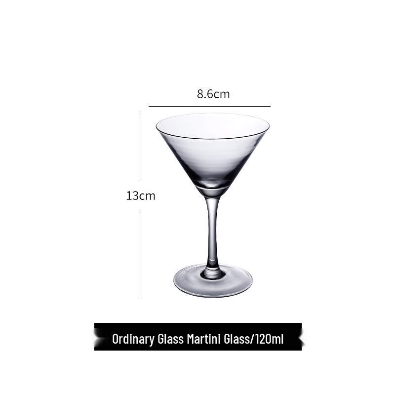 Classic Crystal Stemmed Martini & Cocktail Glass