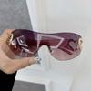 Big Frame Classic Square Sunglasses Women Men Brand Designer Personality Sun Glasses Female Male Colors Mirror