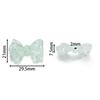 10pcs/lot Big Bowknot Cracked Acrylic Beads Transparent Necklace Loose Spacer Beads For DIY Jewelry Making Bracelet Accessories