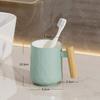 Ceramic Simple Mouthwash Cup Plastic Washing Cup Household Creative Toothbrush Cup Light Luxury Tooth Cup
