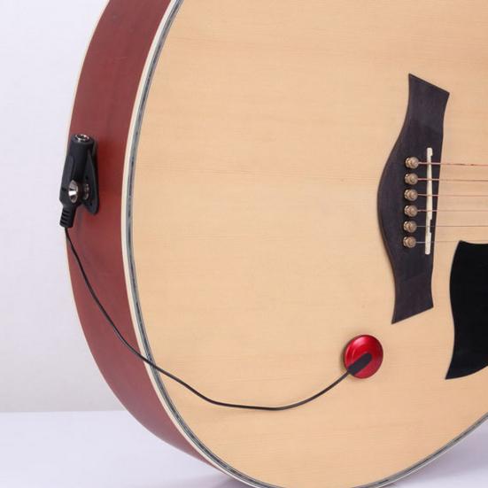 Stanzfreier Mono Professional Gitarren-Pickup Piezo-Element Geige Mikrofon-Pickup Saiteninstrument Zubehör
