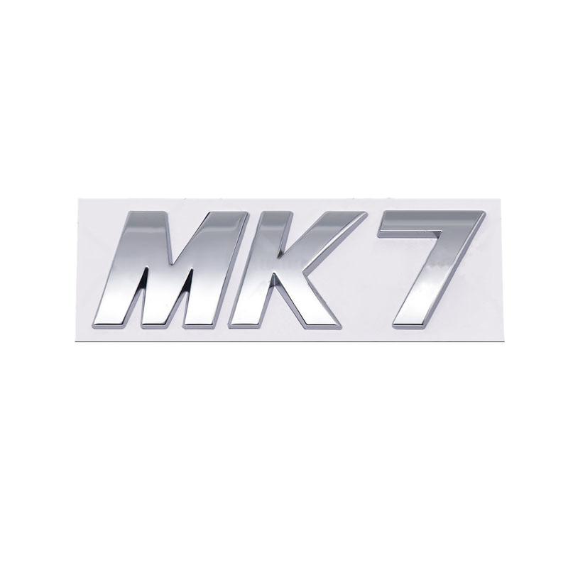 CJOZW1 3D Metal Car Trunk Sticker Compatible For VW Golf MK5 MK6 MK7 MK7.5 MK8 - Automotive Body Modification Accessory