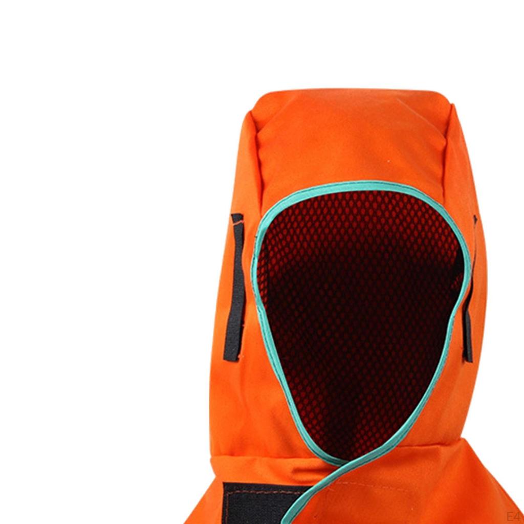 Flame Retardant Welding Cover Hood Head Protective Hat with Neck