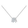 Monaco Necklace CROISETTE Series [Romantic Confession] Multi-circle Hollow Design Adjustable Multi-circle Small Waist Necklace F Endless Love