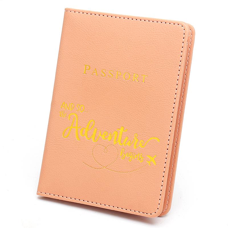 Magnetic-Resistant Heart-Shaped Travel Set: Passport Holder, Luggage Tag, Ticket Holder, ID Card Holder - Customizable for Branding.