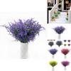 Soft Pvc Lavender Plant With Multiple Colors For Outdoor Home Decor