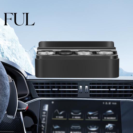 Car Change Holder Coin Box Convenient Organizer Vehicle Storage Compact Durable Container for Auto Home