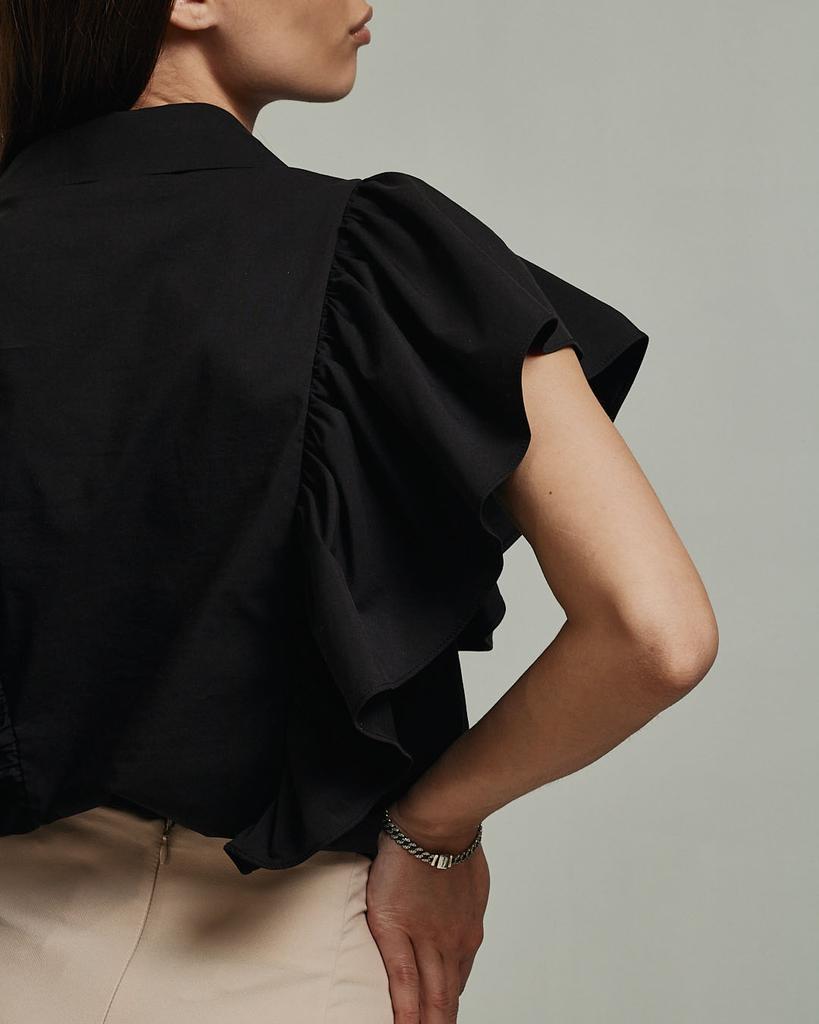 Блуза Mira Mia 242031 36 черная