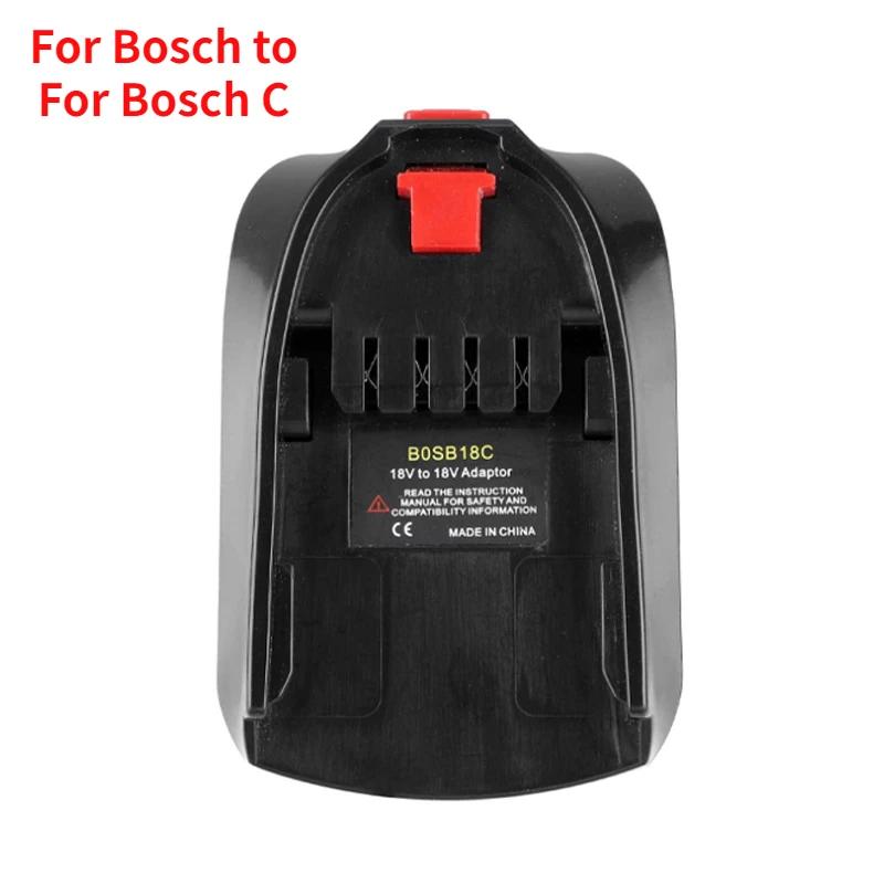 Battery Adapter Converter for Makita/Dewalt/Bosch/Milwaukee 18V Li-ion Battery Convert To for Bosch PBA Series Electrical Tools