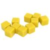 30 Pcs 16mm Dice Set Six Sided Blank Dice Write On   Game for Math Teaching Education