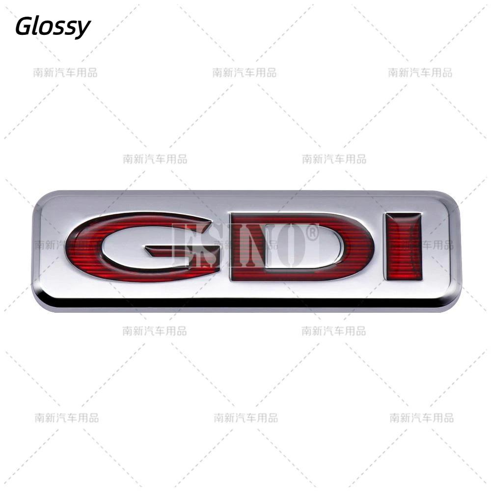 3D GDi TGDI Car Trunk Metal Zinc Alloy Adhesive Badge Emblem Rear Body Tailgate Badge GDI-1