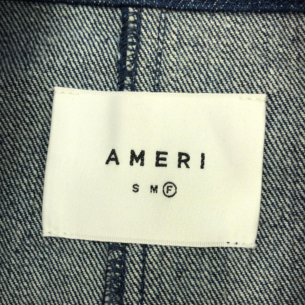 Unused AMERI UNDRESSED Stand Collar Denim Jacket F Tagged Women Used