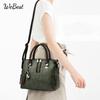 Bolsa de couro feminina com borla crossbody bolsas de ombro