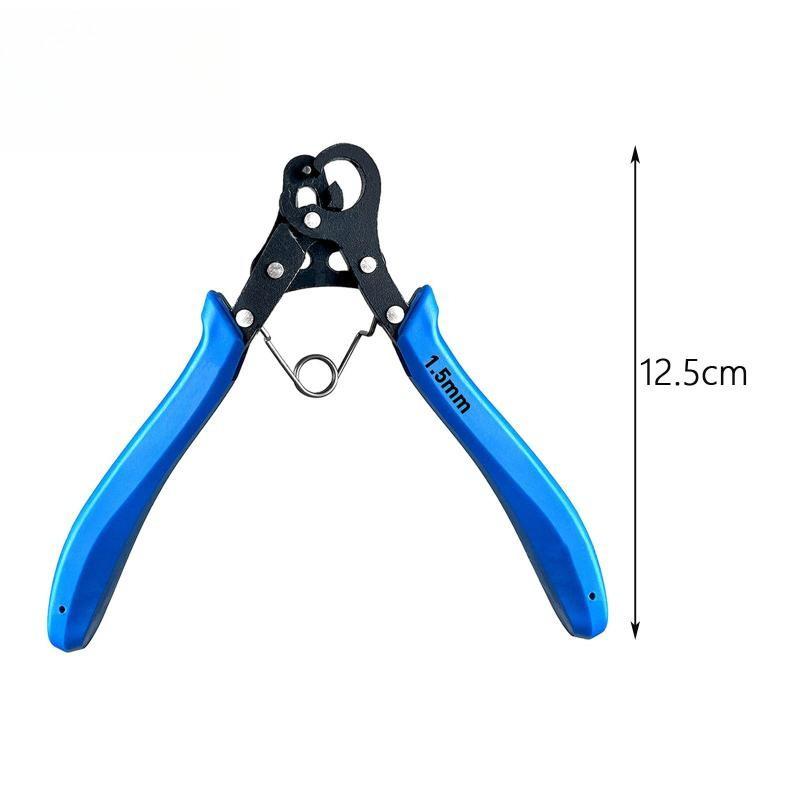1 Steps Wire Bending Hobby Jewelry Making Tool DIY Wire Rolling Pliers Jewelry Crafts Round Nose Winding Coil Pliers