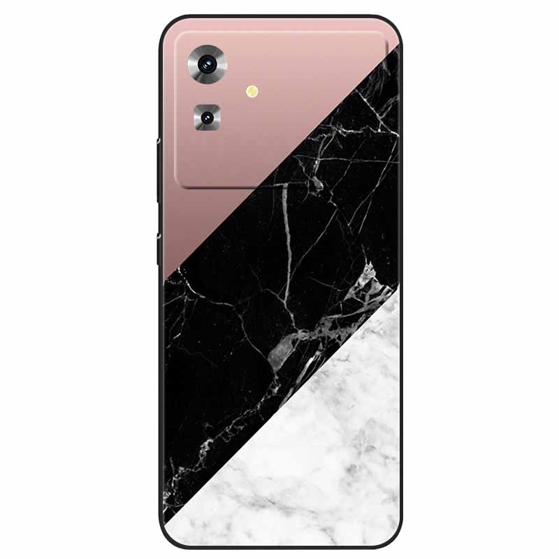Funda para Teléfono Para Cubot Note 21 Funda Moda Mármol Silicona Suave Cubiertas Traseras Para Cubot Note 21 Protección Carcasas NOTE21 Bolsa Encantadora