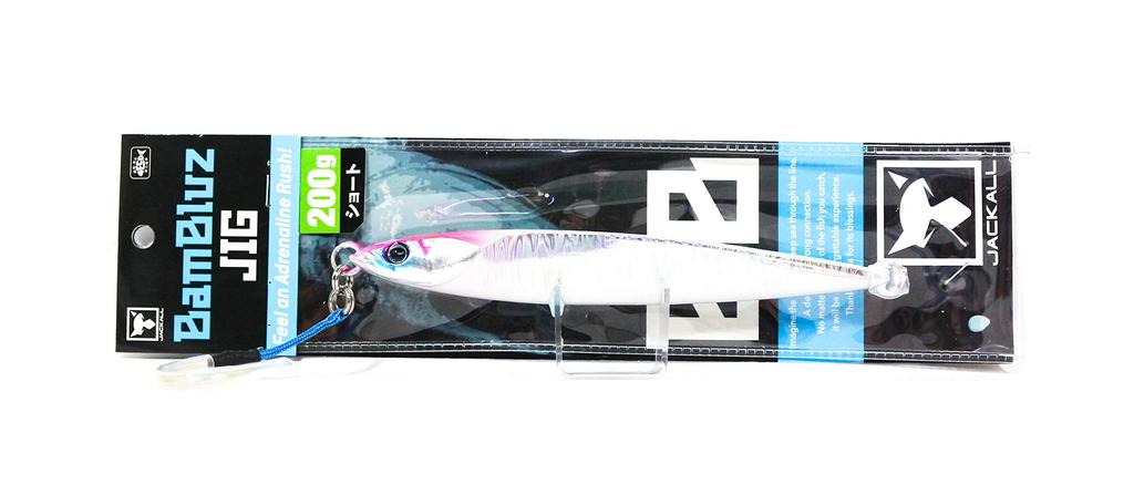JACKALL Metal Jig Bumbles Jig Short 200g G204 Glow Wave Holo Edge/Magma