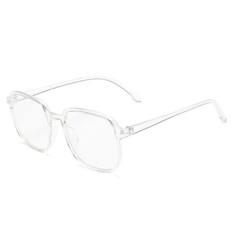JYL TS Square Glasses Unisex Blue Light Blocking INS Transparent 2212 A-4971 черный оливковый