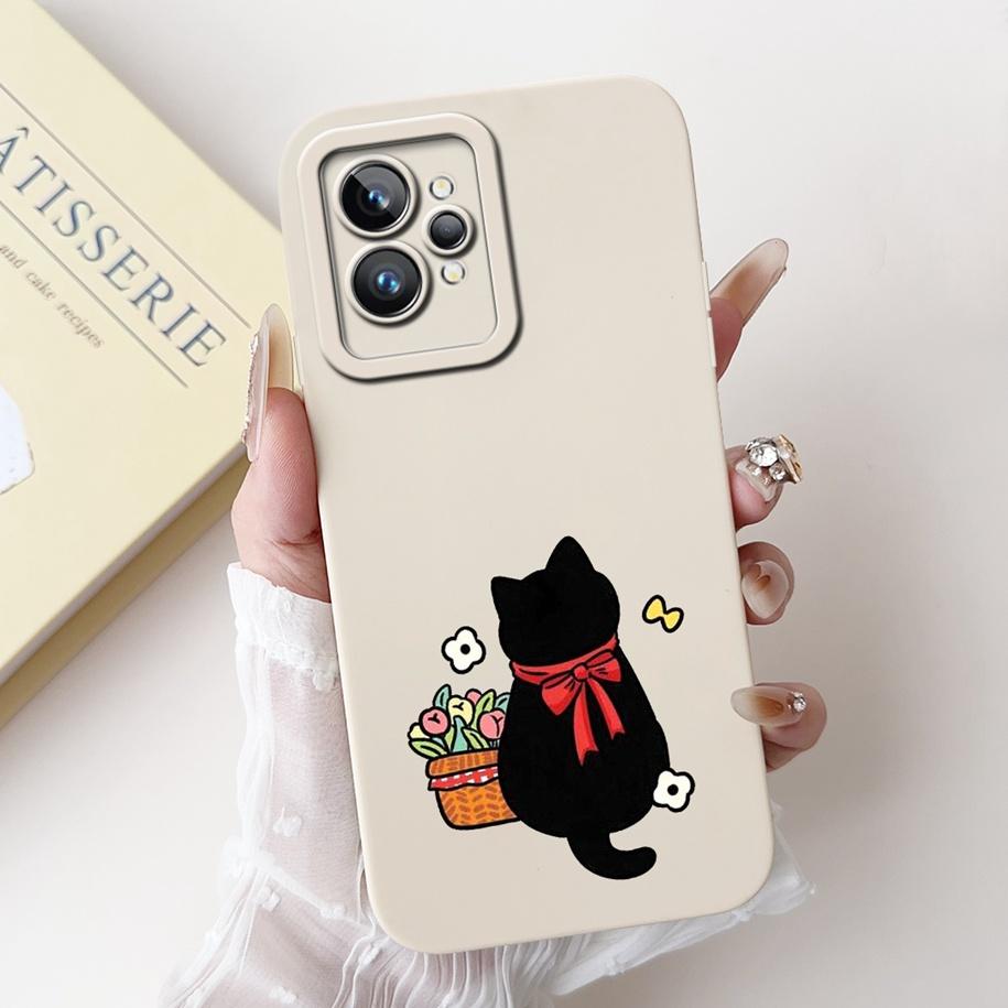 For Realme GT Neo 2 Case RMX3370 Silicone Cover Creative Panda Rabbit Shockproof Bumper For Realme GT2 Pro GT 2 RealmeGT2 Fundas