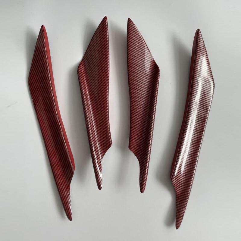 Knife Wind Car Modification Durable Universal For Most Cars Motorcycle Side Large Plate Carbon Fiber Car Accessories