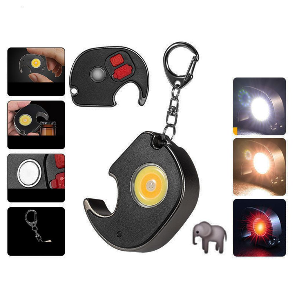 (H096)Mini Led Light-Emitting Small Flashlight Key Ring Light Portable ...