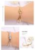 European Trendy Knotted Open Cuff Bracelet - Classic Gold Women's Jewelry, Personalized Cool Style