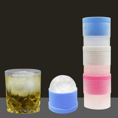 Ice Lattice Frozen Ice Cube Ball Maker Ice Maker Round Small Silicone Whiskey Household Ice Hockey Mould