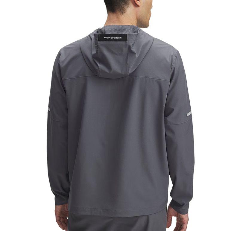 Under Armour Zip Up Hooded Woven Long Sleeve Jacket Men 6004967-025