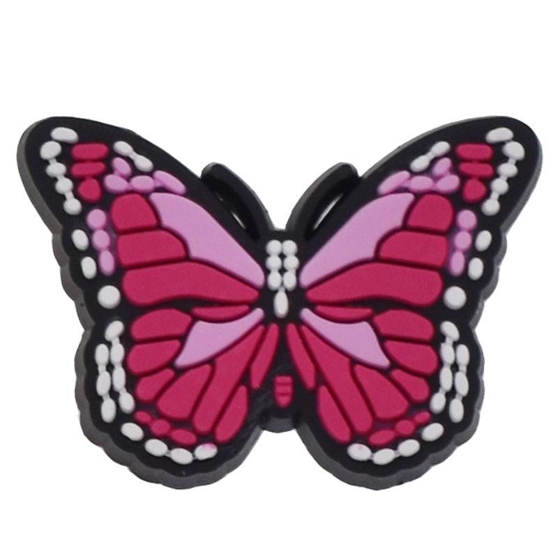 Trendy Pink Detachable Shoe Buckles for Hole Shoes Sandal Shoes Party Favors Shoe Decoration Set Adorable Style Shoe Charm 37Pcs