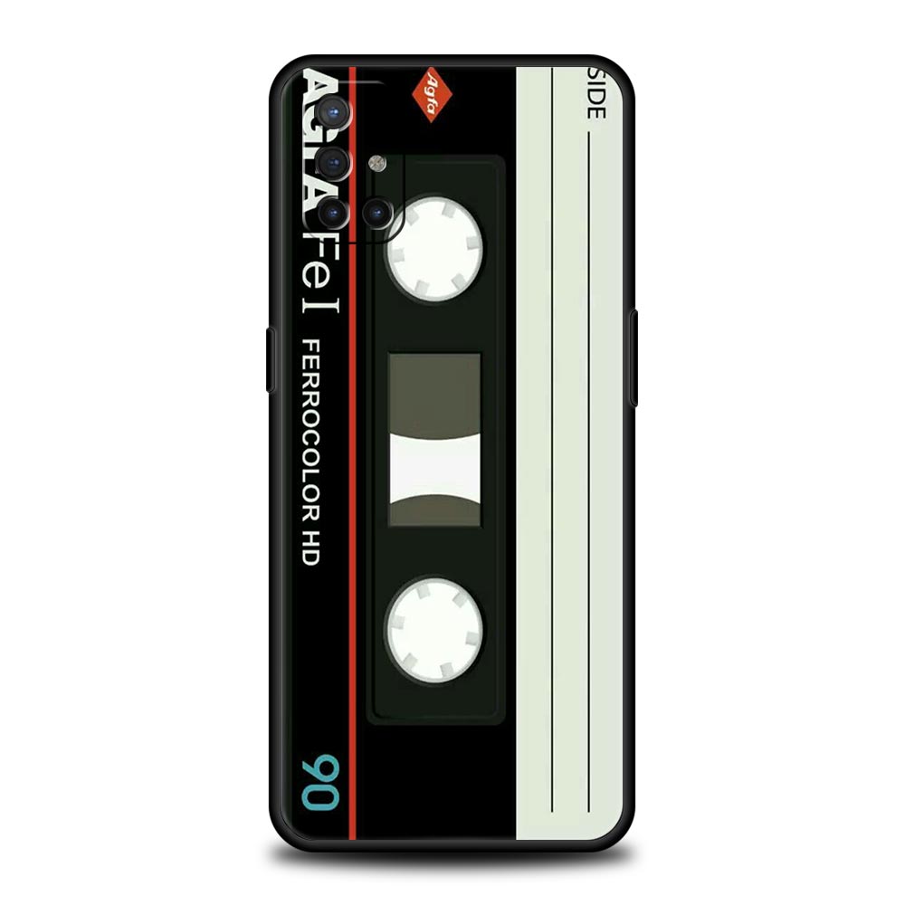 

Phone Case For Oneplus 13R 12R 10R 13 12 11 10T Nord N10 Z N30 CE 3 2 2T Pro Lite 5G Soft TPU Vintage Cassette Tape Retro Style Nord 2