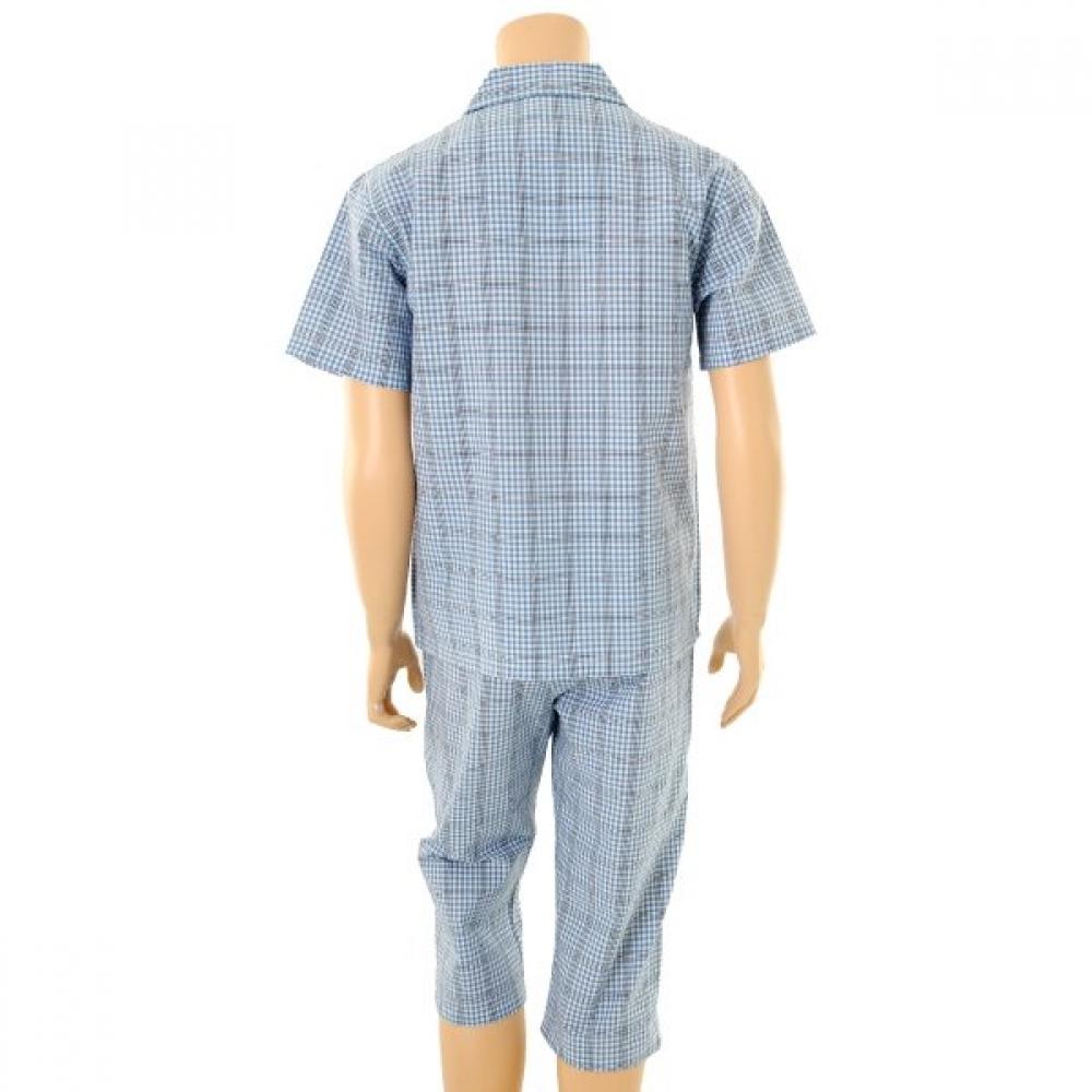 Wakoru Couple Pajama Cotton Yarn Dyed Check Wpa7150w+wpa7150m