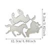 Horse Metal Cutting Dies for Card Making Scrapbooking Paper Craft DIY Template