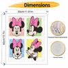 Disney DIY Painting Kit Cute Minnie Mouse Classic Style Home Decor Craft Gift Idea Wall Art Portrait Expression Set Room Decor 130