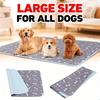 60x40x0.5cm Dog Pads Non-slip Easy To Clean Pet Potty Training Mat Leak Protection Odor Control Reusable Puppy Pee Pad For Cats