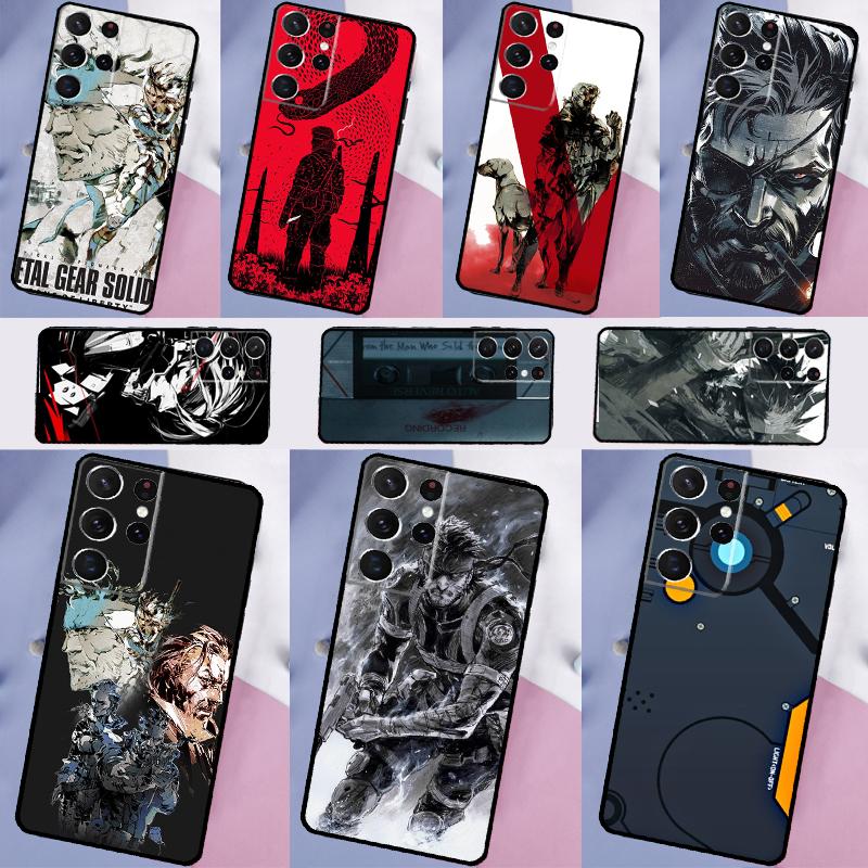 Game Metal Gear Solid Case For Samsung Galaxy S23 S22 Plus S21 Ultra Note 20 S8 S9 S10 Note 10 Plus S20 FE Coque