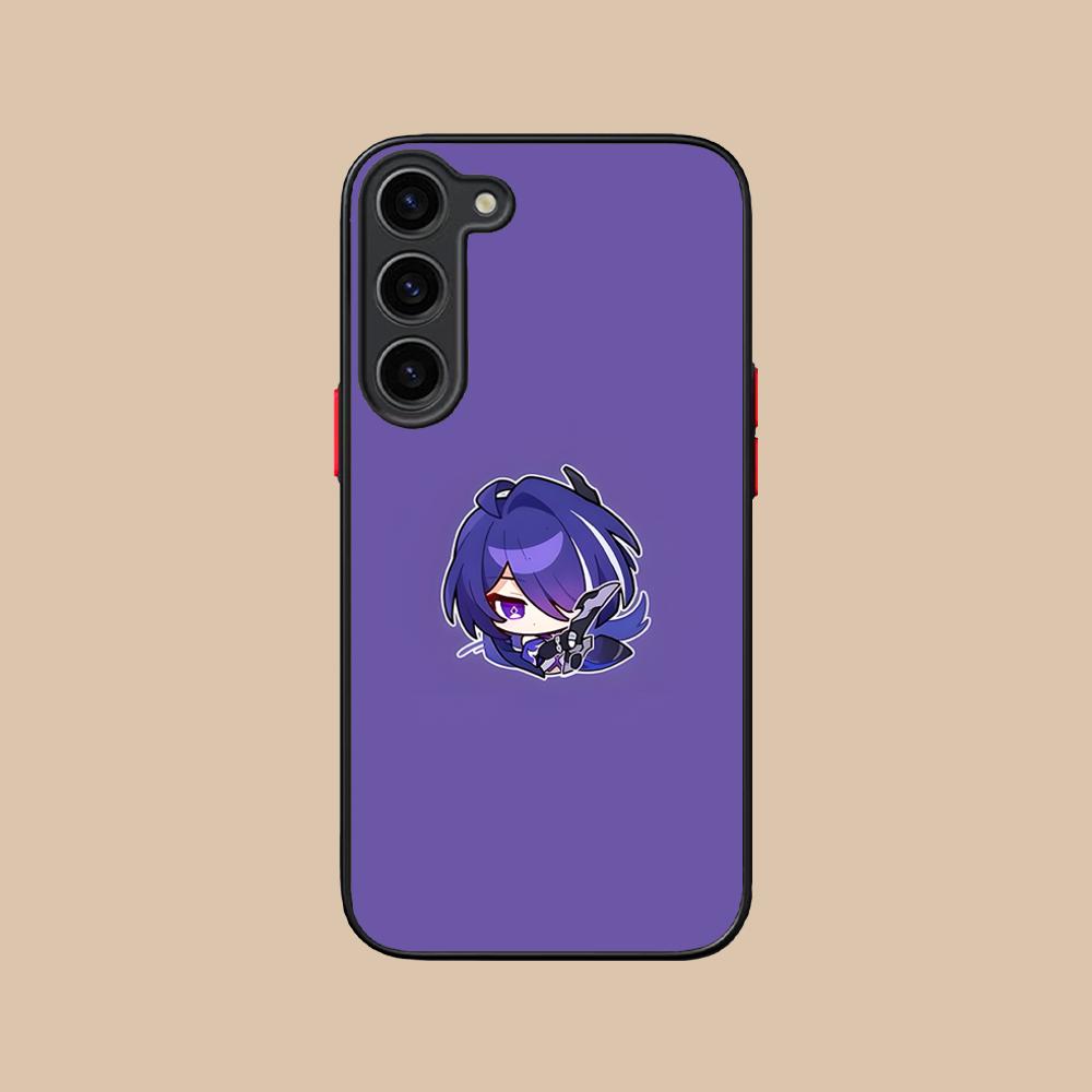 HSR Acheron Silicone Mobile Phone Case for Samsung Galaxy S26 S25 S24 S23 S22 S21 Plus FE Ultra Colorful Cover