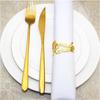 Elegante Serviettenringe 6X Serviettenringhalter Für Eid Hochzeitsfeier Zubehör Esstisch Dekoration Luxuriöses Legierungsdesign Für Das Essen