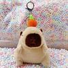 Little Red Book Capybara & Guinea Pig Plush Keychain Ornament