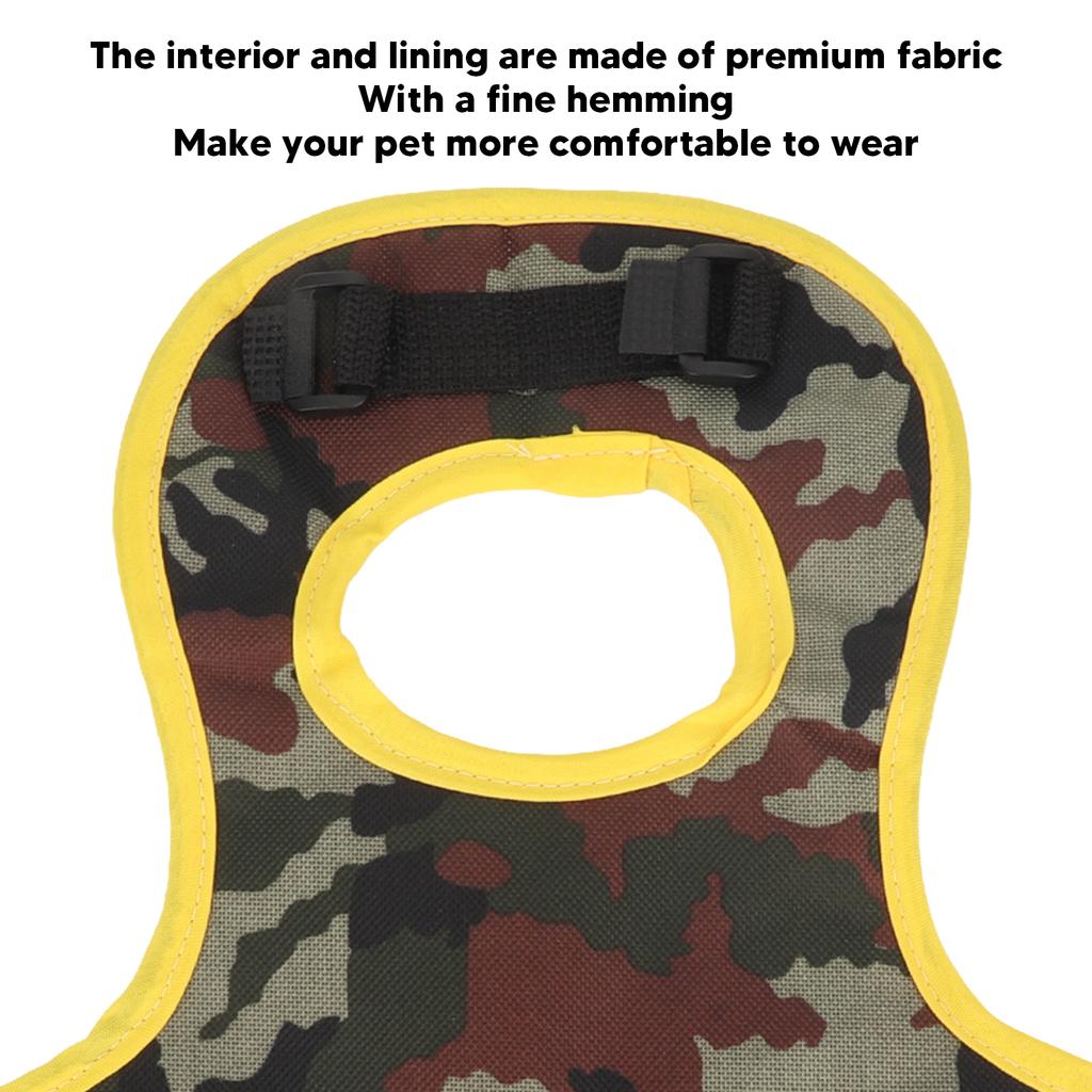 Chicken Reflective Vest Polyester Reusable Chicken Harness for Hen Geese