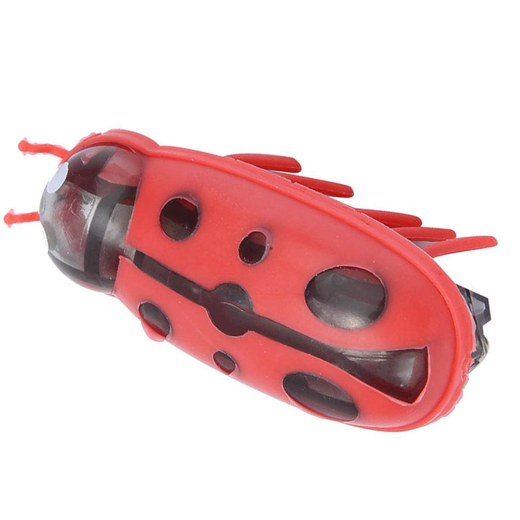 7Pcs Pet Mini Cute Ladybug Shape Electric Funny Toy Playing Interactive with Battery for Cat