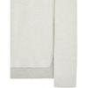 STONE ISLAND FW22 Logo Patch Solid Color Pullover Long Sleeve Wool Sweater Men Sweater White Gray 7715527C7-V0061