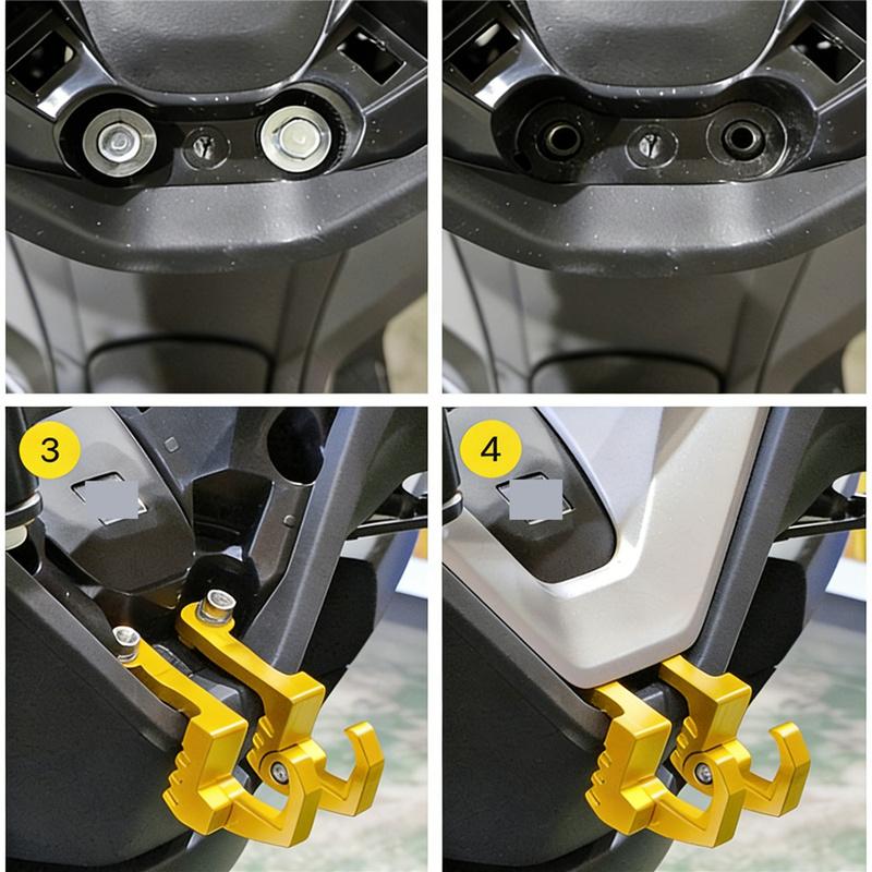 For Honda PCX160 PCX 160 Motorcycle Hook Helmet Luggage Bag Hook Holder Hanger Aluminum alloy folding hook Modification parts