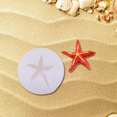 Silicone Shell Starfish Molds Small Accessories Mold for Creative Craft Chocolate Making Bath Jewelry Accessories Design