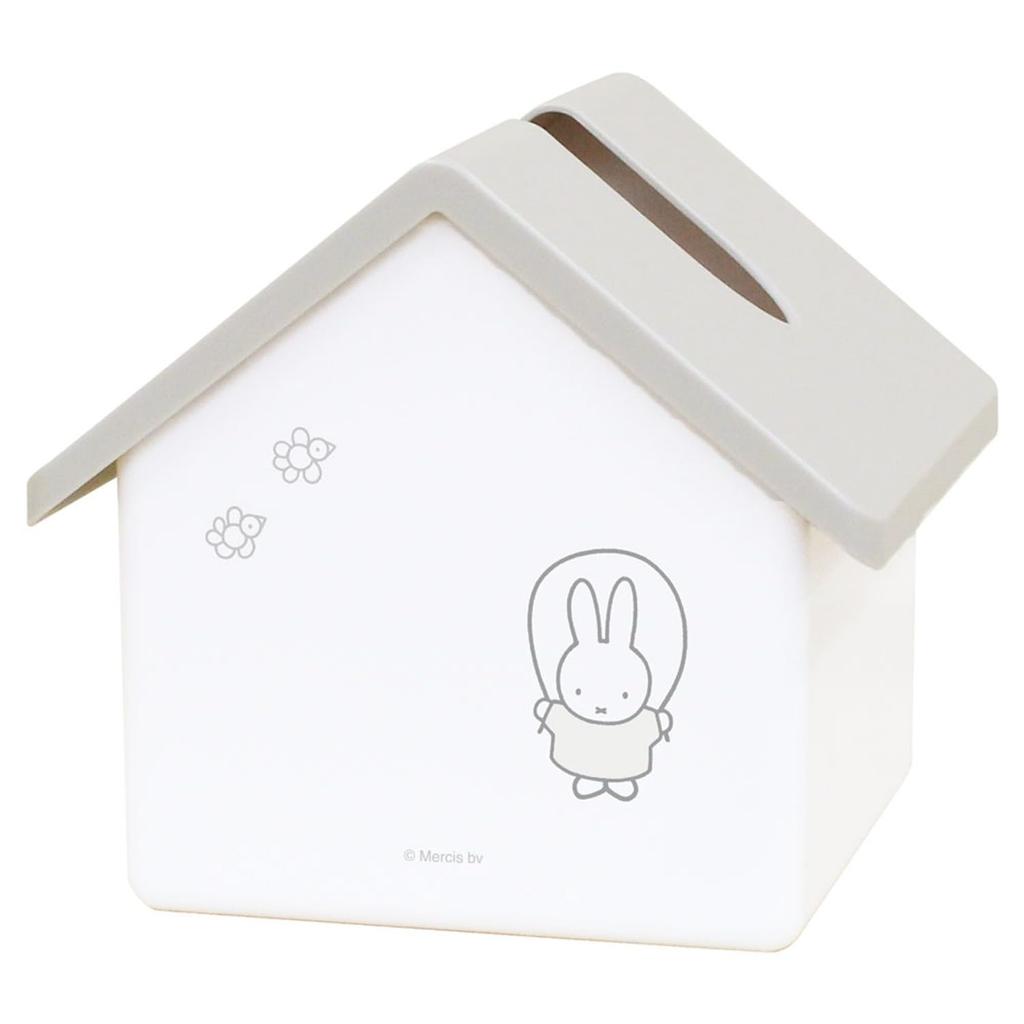 Tees Factory Miffy Tissue Gray House-Shaped Case,