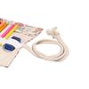 Pencil Roll Holder 36 Slots Canvas Large Capacity  Portable Pencil Wrap for Boys Girls