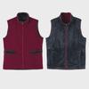 Middle-Aged Women's Fashion Velvet Stand Collar Vest: Slimming, Stylish, Loose Fit Zipper Cardigan for Spring and Autumn