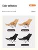 Portable Multi-Gear Adjustable Outdoor Recliner Chair – Sit, Lie, and Sleep with Cotton Padding