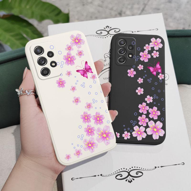 Butterfly In Bloom Case For Samsung A56 A36 A26 A17 A16 A07 A06 A54 A34 A14 A15 A25 A35 A55 A73 A53 A33 A23 A13 A72 A32 A22 5G