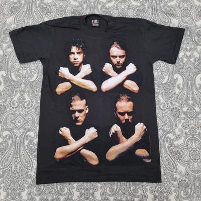 Metallica Birth School Death Metal Band T-Shirt Herren Damen Oberteil Größe Medium Grafikdruck 1992