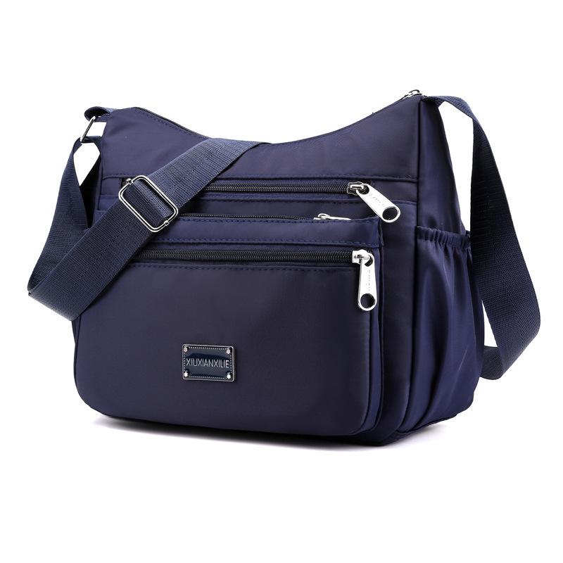 New women's bag multi-compartment single shoulder messenger bag women's breathable large-capacity small square bag bag light luxury niche mother bag
